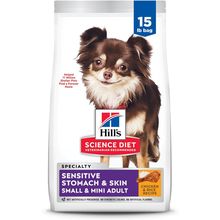 Hill'S Science Diet Sensitive Stomach & Skin, Adult 1-6, Small & Mini Breeds Sto