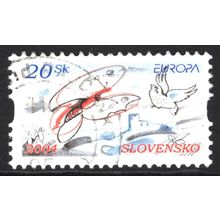 SLOVAKIA 2004: EUROPA - 20Sk USED (G21)