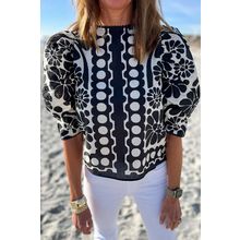 Black Palermo Puffed Sleeve Blouse