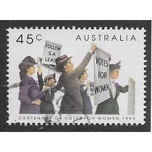 AUS 1994 45c 'CENTENARY OF WOMENS VOTE' FINE USED (EBID68-096)