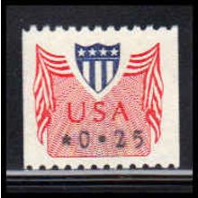CVP31a 25c Shield Very Fine MNH SG PA4579