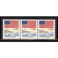 1891 18c U.S. Flag Very Fine MNH SG PNC 4/3 PA2199