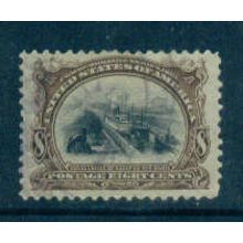 Used 298 8c Canal at Sault St Marie Almost Very Fine C0226
