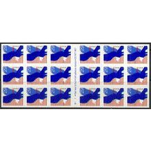 2598a 29c Eagle Very Fine MNH Pane/18 P# M111 L00613 (6)