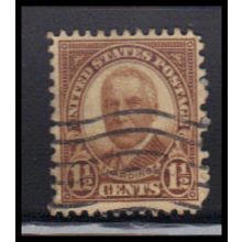 Used 684 1 1/2c Warren Harding Fine KA7238