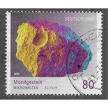 GER 2019 €0.80 'MICROWORLD - MOON ROCK' FINE USED (EBID77-055)