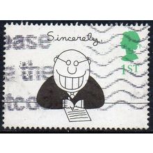 GB 1996 Greetings - Cartoons - Sincerely 1st Used