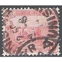 Tunisie 1906 Michel 33 O Cote (2005) 0.40 € Paysan avec charrue Cachet rond