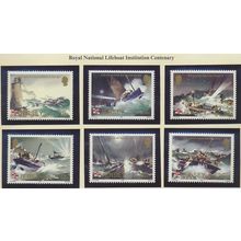 Jersey Stamps Scott #330 To 335, Mint Never Hinged