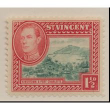 St. Vincent Stamp Scott #143, Mint Hinged