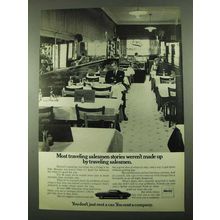 1969 Hertz Rent-a-Car Ad - Traveling Salesmen Stories