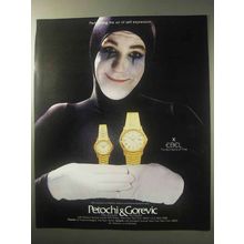 1985 Ebel Watches Ad - of Self Expression