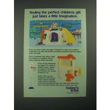 1987 Today's Kids Toy Ad - Busy Center, Sweetheart Play House, Basketball