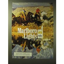 1989 Marlboro Lights Cigarettes Ad - Marlboro Lights The spirit of Marlboro