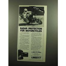1990 Whistler Liberty Radar Detector Ad - Protection