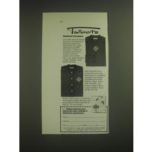 1974 Talbots Shetland Sweaters Ad - Shetland Sweaters