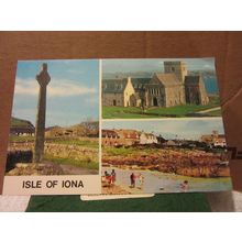 multiview, ISLE OF IONA unused postcard. Colourmaster