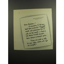 1952 Pequot Sheets Advertisement - Dear Madame