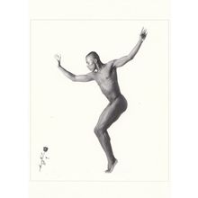 Ryan Taylor Rose For a Muscle Man Athletic Ballet Star Photo Postcard