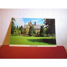 COTON MANOR WILDLIFE GARDEN, NORTHAMPTONSHIRE unused vintage postcard =