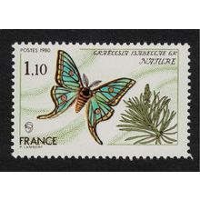 France Butterfly Nature Conservation Series 1980 MNH SG#2370 MI#2208
