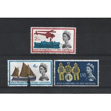 GB.Ninth International Lifeboat Conference,Edinburgh set of 3.Fine Used.Jul25