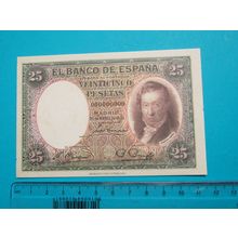 Espana Spain 1931 25 Pesetas Banknote Reproduction - 53