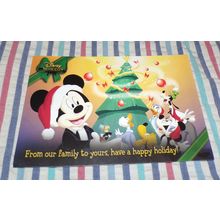DISNEY MOVIE CLUB HAPPY HOLIDAYS VINTAGE POST CARD