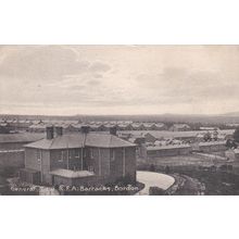 EC326 BORDON - R.F.A. BARRACKS. GENERAL VIEW . PRINTED POSTCARD