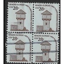 1978 Michel 1357 - fine used (o) - block of 4