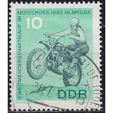 GERMANY DDR [1963] MiNr 0972 ( OO/used ) Sport