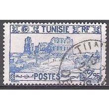 Tunisie 1934 Michel 205 O Cote (2005) 2.00 € Amphithéâtre d'El Jem Cachet rond