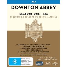 Downton Abbey Season 1-6 Gold Boxset Blu-ray | Region Free