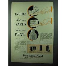 1931 Remington Rand Ad - Aristocrat 111 File