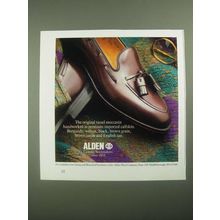 1987 Alden Moccasin Shoes Ad