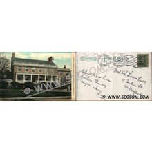 CT New London Postcard Washington's Headquarters ct_box4~1989