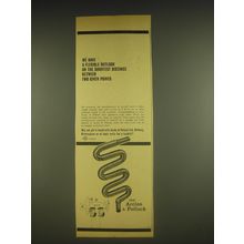 1963 TI Accles & Pollock Ad - We have a flexible outlook