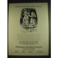 1963 Pilkington Brothers Glass Ad - Jam for Graduates?