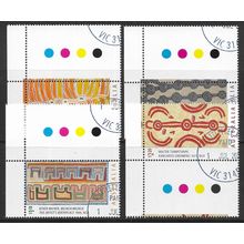 AUS 2020 (SET) 'ART OF THE DESERT' (4v)(+MARGINS) FINE USED EBID69-372)