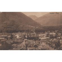 Tarma Peru Antique Aerial Postcard