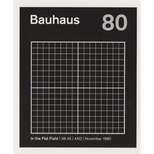 Bauhaus Of Bela Lugosi's Dead In The Flat Field LP Record Postcard