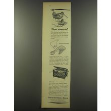 1956 Abercrombie & Fitch Ad - Retriever Net and Cal-Dak heat-control porta grill