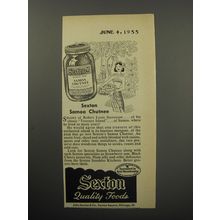 1955 Sexton Samoa Chutnee Ad - Sexton quality foods