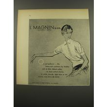1955 I. Magnin Hadley Sweater Ad - Our Pet Pullover