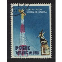 Vatican Saint Maria di Galeria Radio Station 60L 1959 Canc SG#295 Sc#263