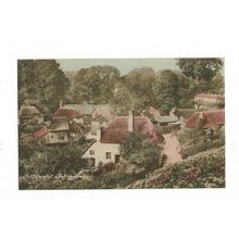 Cottages At Cockington, Torquay, Devon, Postcard.