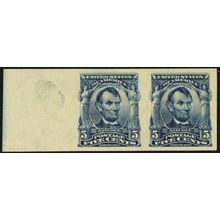 315, Mint XF NH 5¢ Pair - Well Centered - PSAG Graded 90 - Stuart Katz