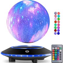 Floating Moon Lamp 16 Colors Remote Control Night Light Brightness Adjustable fo
