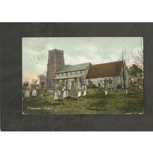 Postcard Suffolk Framsden Church 1905