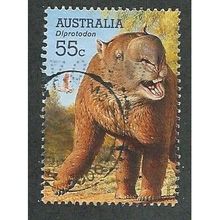 AUS 2008 55c 'MEGAFAUNA -DIPROTODON' FINE USED (EBID34-688)